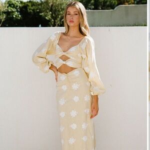 Sabo skirt dress - Jean Maree Midi Dress